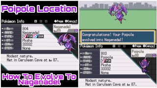 How To Get Poipole And Evolve To Naganadel in Pokemon Radical Red v22a A Strong Dragon Ultra Beast [upl. by Ihteerp929]