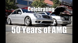 50 Years of AMG  Mercedes Show amp Shine North Vancouver 4K [upl. by Ewer]