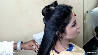 hairstyle  hair curls full video [upl. by Grimes]