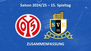 SVETV FSV Mainz 05 II vs Eintracht Trier  Highlights 15 Spieltag Saison 2425 [upl. by Fritz]