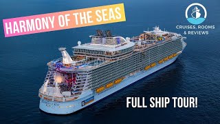 Harmony of the Seas Full Ship Tour  Neighborhoods and more  Oasis Class  Royal Caribbean [upl. by Boj]