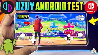 UZUY Emulator Android  Pokemon Sword amp Shield Gameplay Test  Nintendo Switch Emulator [upl. by Azar]