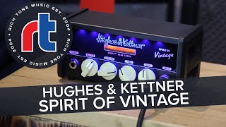 Rich Tone Music Hughes amp Kettner Spirit of Vintage Micro Guitar Amp DEMO [upl. by Amol]