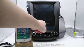 How to Mirror Link by iPhone and Android  Autochose Technology Video Tutorial [upl. by Mccutcheon]