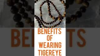 Benefits of wearing tigereyecrystals wonderfacts you relax WonderWavesWithAchi [upl. by Xymenes85]