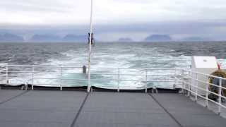 Touring Lofoten The MoskenesBodø ferry [upl. by Alemrac]