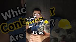 Which Contractor Are You constructioncompany generalcontractor construction [upl. by Maribelle]