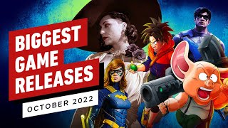 The Biggest Game Releases of October 2022 [upl. by Foster]