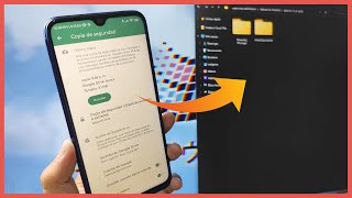 ✅CÓMO descargar COPIA DE SEGURIDAD de WHATSAPP a mi PC [upl. by Haywood]