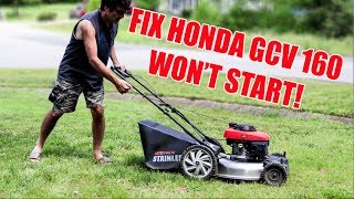 Honda GCV160CC Wont StartWatch to See How I Fix it [upl. by Yrreb525]