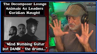 ANIMALS AS LEADERS Gordian Naught Composer Reaction [upl. by Senzer956]