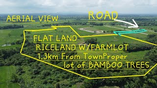 149 HAS RICELANDFARMLOT 13KM FROM TOWNPROPER AERIAL VIEW [upl. by Gaye]