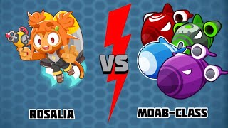 Rosalia vs MOABClass in BTD6 [upl. by Lamori]