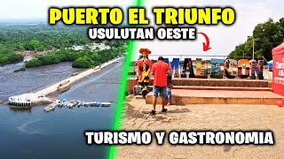 🚨EL MALECON PUERTO EL TRIUNFO🚨 Usulutan El Salvador Recorrido en Pleno Régimen de Bukele 😎 [upl. by Ailina]