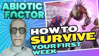 Abiotic Factor Survival Guide  Beginners Tips And Tricks [upl. by Goodspeed]