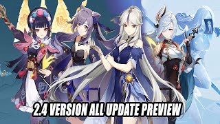 Genshin Impact 24 Ver Preview  New Map Enkanomiya  Weapons  Outfits amp Event Big Update [upl. by Tedi]