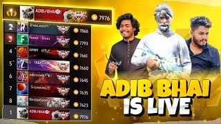 GRANDMASTER TOP 1 PUSH V Badge Lobby ⚡ FF Live Stream  Free Fire Bangladesh tondegamer freefire [upl. by Wood892]