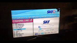 lineup skycable cebu [upl. by Aerdnu274]