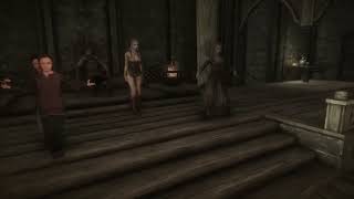 Skyrim 161170 Jarl Balgruufs Court [upl. by Lasonde]