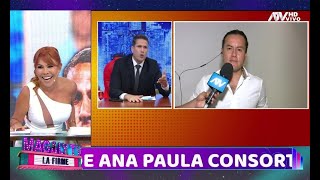 Magaly Medina vacila a Paco Bazán por entrevista a Richard Acuña [upl. by Yemirej]