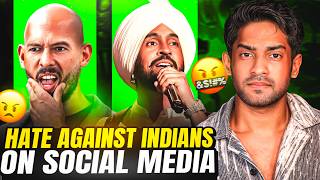 HATE AGAINST INDIANS ON SOCIAL MEDIA FT DILJIT DOSANJH amp ANDREW TATE [upl. by Melleta]