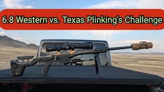 The Texas Plinking 1 MOA at 1000 Yards Challenge With the 68 Western [upl. by Carlene]