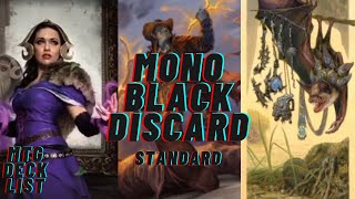 Controlling Our Opponents by Discarding Cards Duskmourn Standard Mono Black Discard MTG Arena [upl. by Dworman]