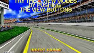 Model 2 Emulator Indianapolis 500 Deluxe Demo [upl. by Alleiram]