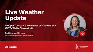 800 PM  5 November  Live Weather Update [upl. by Attenaj]