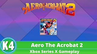 Aero The Acrobat 2  Gameplay on Xbox Series X [upl. by Zilvia]