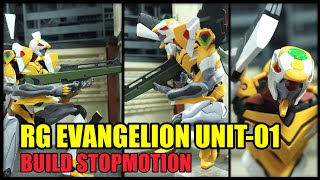 RG Evangelion Unit0 Build Stopmotion  RG 에반게리온 0호기 조립스톱모션 [upl. by Petronilla90]