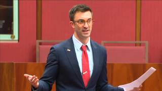 Senator Simms details the rorts of the private forprofit VET sector [upl. by Schwerin951]