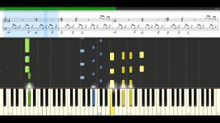 Limp Bizkit  N 2 Gether Now Piano Tutorial Synthesia [upl. by Randie]