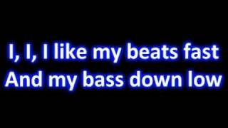 Dev Ft The Cataracs  Bass Down Low Lyrics On Screen [upl. by Eical759]