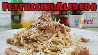 CARA MEMASAK FETUCINI ALFREDO ALA RARISMA [upl. by Still146]