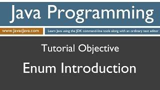 Learn Java Programming  Enum Enumerations Introduction [upl. by Anders]