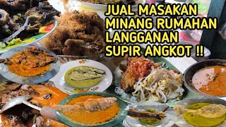 MASAKAN MINANG RUMAHAN YANG LEZAT LANGGANAN SUPIR ANGKOT [upl. by Erdnaek]