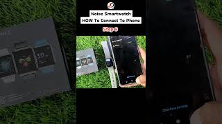 Noise Smartwatch connect to phone shots shortsfeed [upl. by Roots]