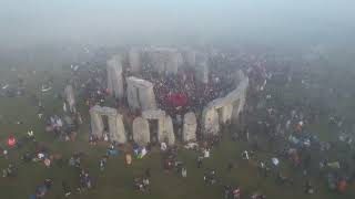 Stonehenge Summer Solstice 2022 Drone Footage 4K [upl. by Aivila999]