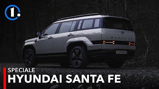 Ma ha 7 posti veri La nostra prova della nuova Hyundai Santa Fe 2024 [upl. by Yenal]