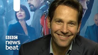 Paul Rudd Sex or Chocolate  BBC Newsbeat [upl. by Haroun89]