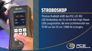 Das Stroboskop PCELES 103 einfach erklärt  PCE Instruments [upl. by Nage]