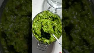 Basil Pesto with Almonds  Cravings Journal [upl. by Burlie209]