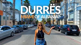 Miami Of Albania  DURRËS Albania 2021  What Is It Like 🇦🇱 [upl. by Cathey23]