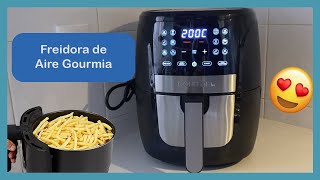 Review Freidora De Aire Gourmia 57 L Español I Cómo Se Usa [upl. by Ellard]