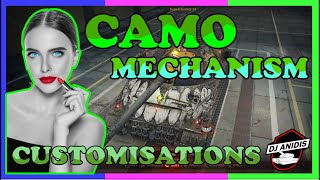 Camo amp Exterior Customization in World of Tanks [upl. by Anaylil]