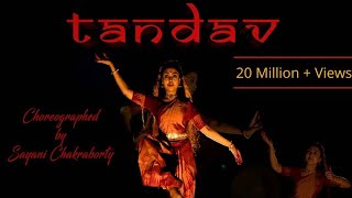 TANDAV  Choreography by Sayani Chakraborty Times music spiritual  Shankar Mahadevan [upl. by Sirapal]