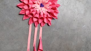 wall hanging craft ideaskagojer fulpaper craft [upl. by Nilerual]