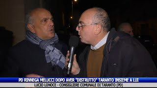 PD RINNEGA MELUCCI DIGNITÀ POLITICA ZERO LUCIO LONOCE [upl. by Wendye]