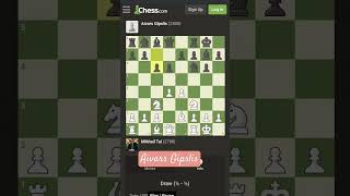 Mikhail tal vs Aivars Gipslis😚😚😚music chess trending [upl. by Norted]